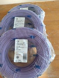 Cordina elettrica unipolare 1 x1,5 viola