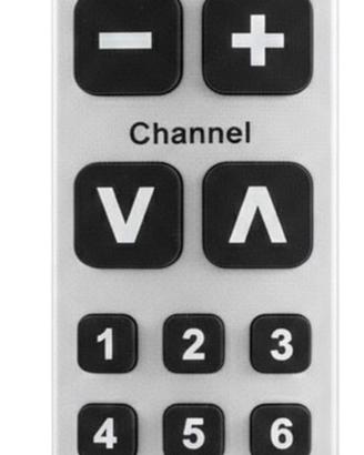 Telecomando TV Universale con Tasti Grandi
