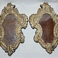 Coppia di Ventoline Barocche Sbalzo XVIII Secolo