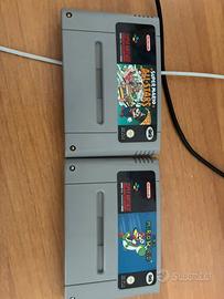 Lotto SNES Super Mario World e All Stars