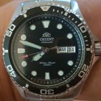 orient mako Ray2 dial orange e black+Mako Ray III