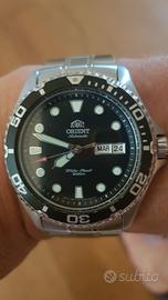 orient mako Ray2 dial orange e black+Mako Ray III