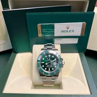 Rolex submariner HULK 116610LV full set 2016