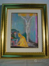 OPERA GRAFICA DI UGO ATTARDI "RICORDANDO L'ANTICA