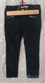 PANTALONI BAMBINA PIAZZA ITALIA ANNI 5/6, NERI 