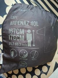 Poncho antipioggia Quechua Arpenaz 40L – impermeab