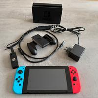 Nintendo Switch Neon + Minecraft + Extra Accessori