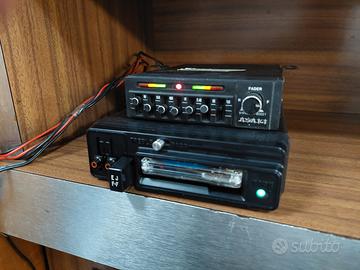 autoradio a cassette con equalizzatore 