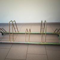 Portabici 5 posti in acciaio