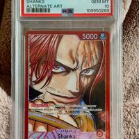Shanks Alt Art OP09 PSA 10 One Piece