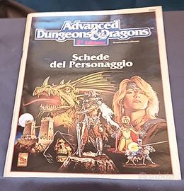 AD&D 2a Edizione Schede del Personaggio 25 Edition