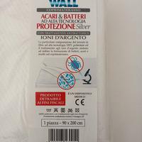 Coprimaterasso singolo antibatterico e antiacaro T