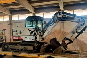 miniescavatore 75ql Bobcat 442-B+3 benne prezzacc