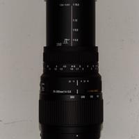 Sigma 70-300mm f/4-5.6 DG Macro/Nikon come nuovo.