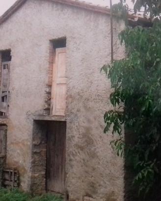 Rustico con appezzamento terra