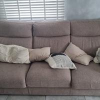 Divano 4 posti in tessuto – lunghezza 240 cm – ott