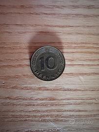 Moneta 10 Lire Pfennig 1977