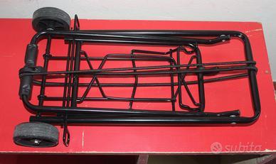 Carrellino pieghevole nero