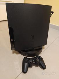 PS3 320gb con supporto e giochi