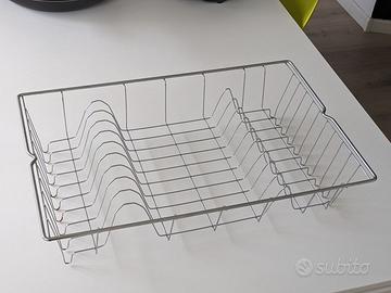 Scolapiatti in metallo da appoggio