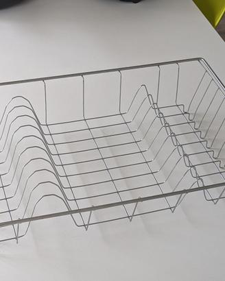 Scolapiatti in metallo da appoggio