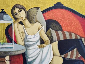 Lucio Ranucci  Serigrafia su tela 70x50