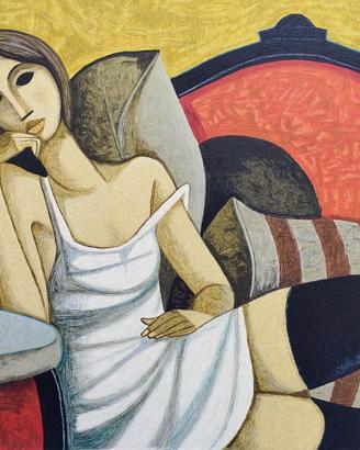 Lucio Ranucci  Serigrafia su tela 70x50