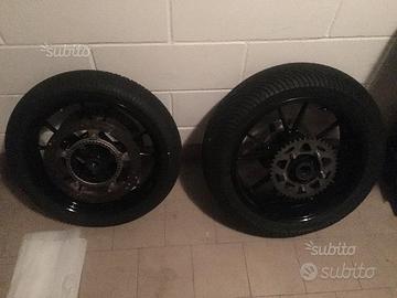 Coppia cerchi+ accessori racing bmw s1000rr