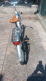 bicicletta da donna bianca