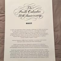 Calendario pirelli 2014 50th anniversario