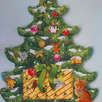 Albero di Natale tridimensionale in cartoncino