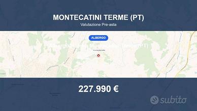 Immobile in asta di 1065 m² a Montecatini-Terme
