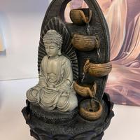 Fontana zen con Buddha