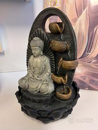 Fontana zen con Buddha