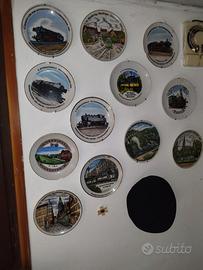 Piatti da parete raffiguranti locomotive tedesche