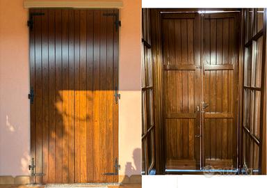 ANTE LEGNO con CARDINI a MURO