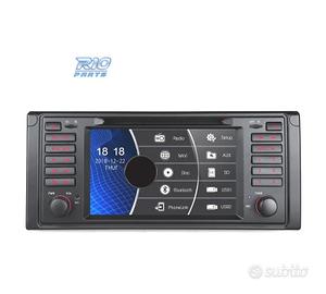 NAVIGATORE RADIO 7" BMW SERIE 5 E39 95-03 USB GPS