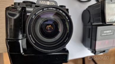 MINOLTA AF  9000  24-105 ; 200 f.2,8 APO  e altro