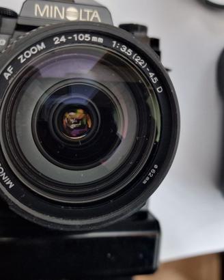 MINOLTA AF  9000  24-105 ; 200 f.2,8 APO  e altro