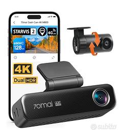 70mai Dash Cam Auto 4K M800 Anteriore e Posterior