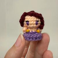 Mini amigurumi Megara