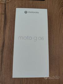 Smartphone moto g 06 nuovo