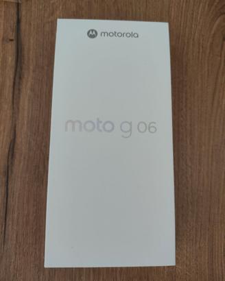 Smartphone moto g 06 nuovo