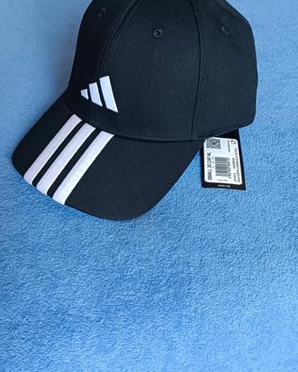 Adidas cappellino con visiera bianco nero