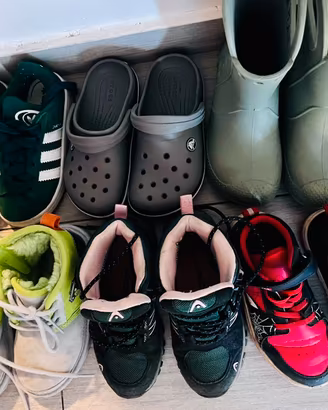 Lotto 6 paia di scarpe bambino 29/30