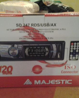 Autoradio Majestic nuovo Usb/Sd