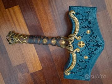 MJOLLNIR God of war collector edition modello Thor