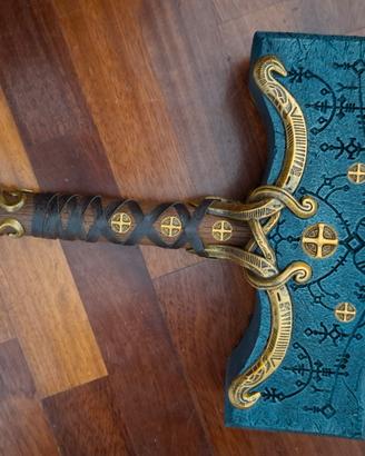 MJOLLNIR God of war collector edition modello Thor