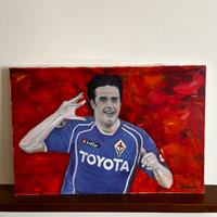 Fiorentina - Luca Toni quadro
