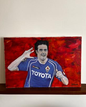Fiorentina - Luca Toni quadro